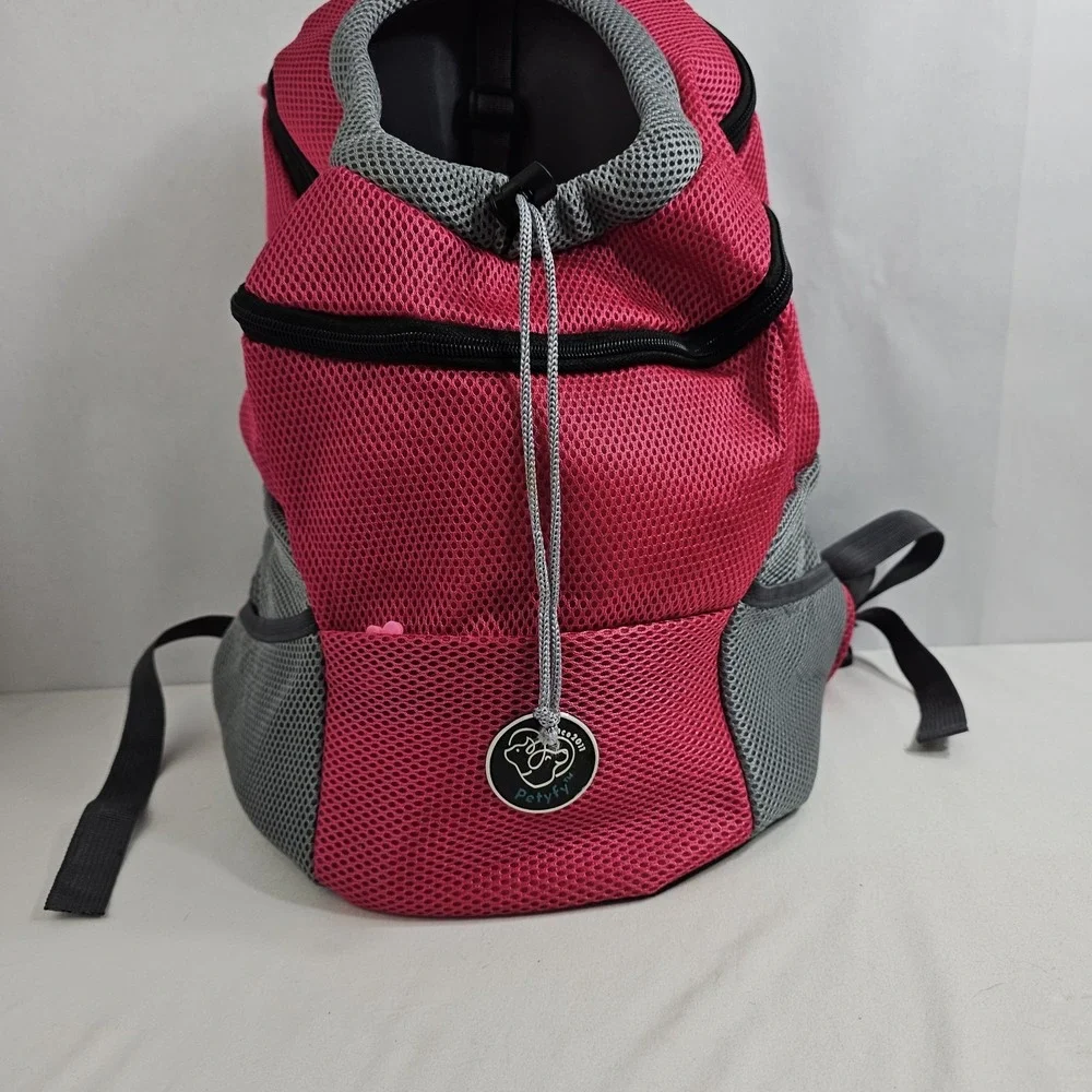 Pet Puppy Shoulder Bag Dog Carrier Backpack Cat Chest Bag For Travel Outdoor